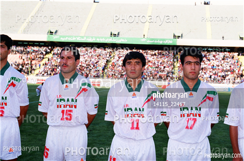 بازیکنان دهه های مختلف فوتبال ایران 1-خداداد عزیزی  Khodadad Azizi,مهدی مهدوی کیا,علی اکبراستاداسدی,