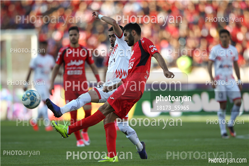 پرسپولیس 4-پدیده  مشهد 0-96/01/30-محمد انصاری,حسین مهربان,