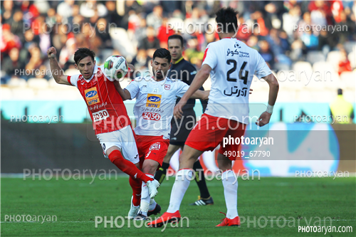 پرسپولیس 2-تراکتورسازی تبریز 0 (96/10/08)-فرشاد احمدزاده,فرزاد حاتمی,مهدی مهدی پور,