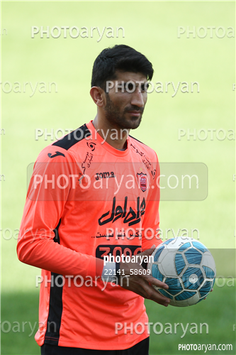 تمرین پرسپولیس  در ورزشگاه شهید کاظمی96/04/07-علیرضا بیرانوند,