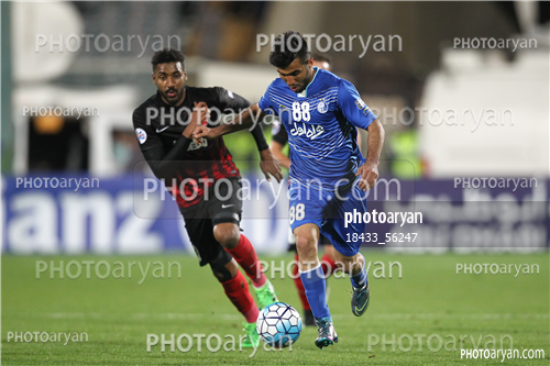 استقلال 1-الاهلی امارات 1 -96/02/05-فرشید اسماعیلی,