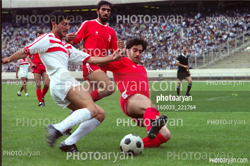 بازیکنان دهه های مختلف فوتبال ایران30-