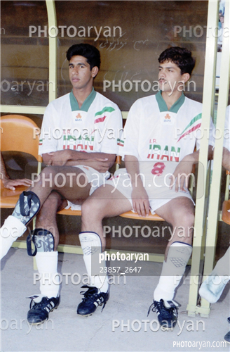 بازیکنان دهه های مختلف فوتبال ایران 10-علی موسوی,داریوش یزدانی,