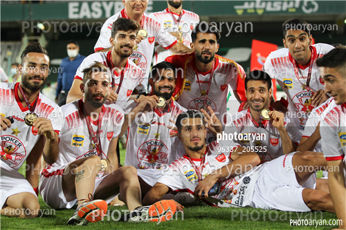 مراسم اهدای جام قهرمانی لیگ برتر (99/05/17) -شجاع خلیل زاده,علی علیپور,بشار رسن,حسین کنعانی زادگان,مهدی عبدی,