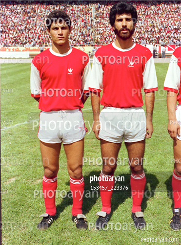 بازیکنان دهه های مختلف فوتبال ایران27-فرشاد پیوس  Farshad Pious,شاهرخ بیانی,