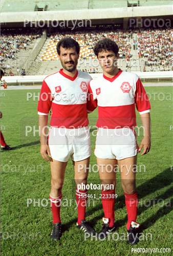 بازیکنان دهه های مختلف فوتبال ایران27-فرشاد پیوس  Farshad Pious,محمد مایلی کهن,