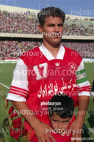 بازیکنان دهه های مختلف فوتبال ایران30-فرشاد پیوس  Farshad Pious,