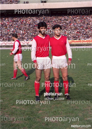 بازیکنان دهه های مختلف فوتبال ایران27-فرشاد پیوس  Farshad Pious,شاهرخ بیانی,علی پروین  Ali Parvin,