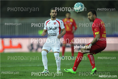 نفت تهران 0-پرسپولیس 2( 95/12/15)-سروش رفیعی,محمد قاضی,