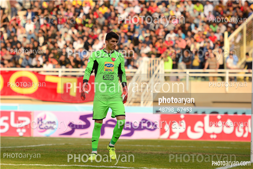 فولاد خوزستان 1-پرسپولیس 1  (96/10/03)-علیرضا بیرانوند,