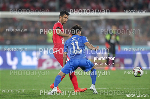 پرسپولیس 1 - استقلال 0  (96/08/04)-حسین ماهینی,جابر انصاری,