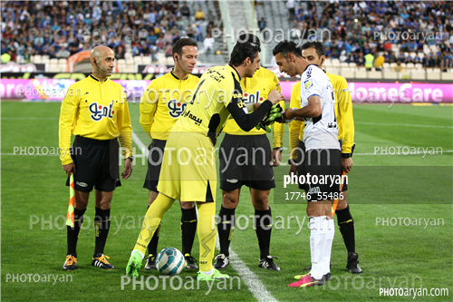 استقلال 2-صبای قم 1-96/01/26-سید مهدی رحمتی,کاپیتان ها,غلامرضا عنایتی,