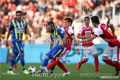 پرسپولیس 1 -گسترش فولاد تبریز 1 (96/10/28)-سامان نریمان جهان,حسین ماهینی,فرشاد احمدزاده,علی علیپور,