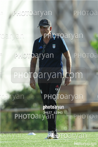 تمرین تیم ملی ایران (1396/07/10)-کارلوس کی روش,