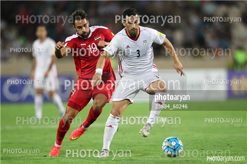 تیم ملی ایران 2-تیم ملی سوریه  2- 96/06/14-احسان حاج صفی,