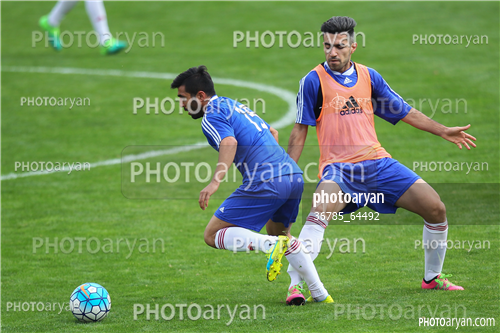 تمرین تیم ملی فوتبال  (96/08/13)-