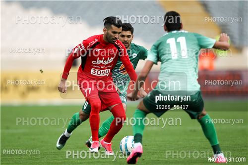 پرسپولیس 3-ذوب آهن اصفهان 3-96/02/09-محسن مسلمان,مهدی مهدی پور,