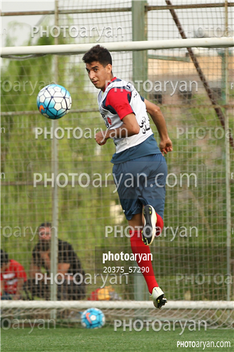 تمرین پرسپولیس در ورزشگاه خیریه عمل 96/02/23-احسان علوان زاده,