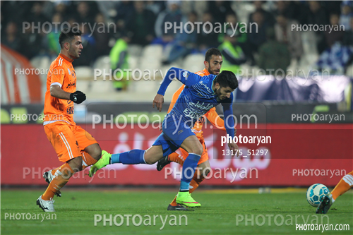 استقلال 2-سایپا 1- 95/12/18-حامد شیری,میلاد زکی پور,