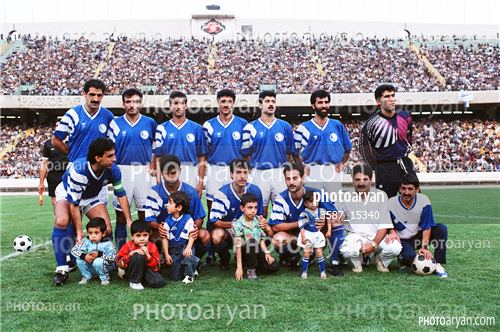 عکس های تیم استقلال دهه 60-احمدرضا عابدزاده Ahmad Reza Abedzadeh,شاهرخ بیانی,شاهین بیانی,