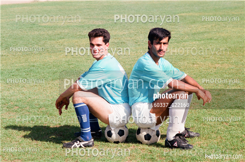 بازیکنان دهه های مختلف فوتبال ایران 16-