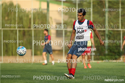 تمرین پرسپولیس در ورزشگاه خیریه عمل 96/02/23-وحید امیری,