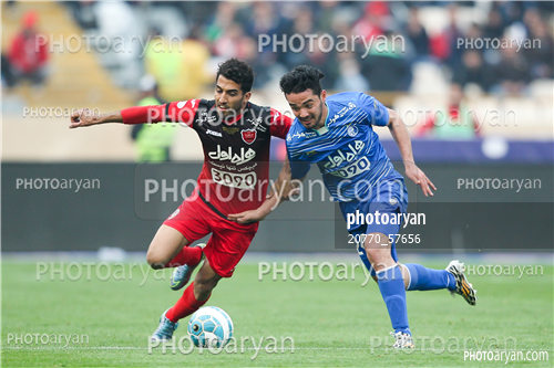 استقلال 3-پرسپولیس 2 -95/11/24-وحید امیری,امید نورافکن,