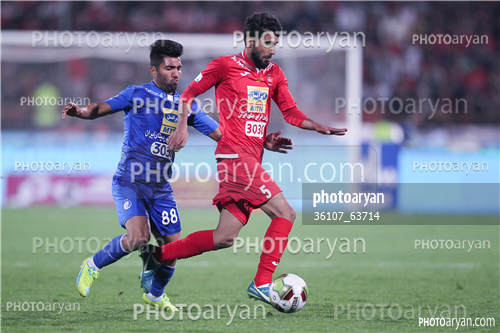 پرسپولیس 1 - استقلال 0  (96/08/04)-فرشید اسماعیلی,بشار رسن,