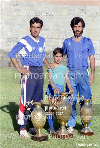 بازیکنان دهه های مختلف فوتبال ایران 7-شاهرخ بیانی,شاهین بیانی,