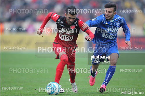 استقلال 3-پرسپولیس 2 -95/11/24-محسن مسلمان,مجتبی حق دوست,