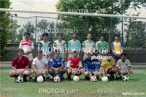 کاپیتانهای تیم های  تهرانی 1370-