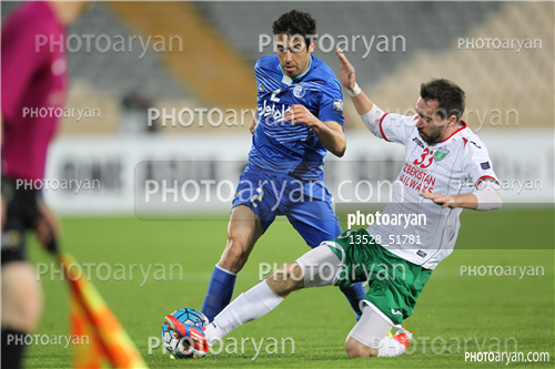 استقلال 2-لوکوموتیو تاشکند ازبکستان 0-خسرو حیدری,