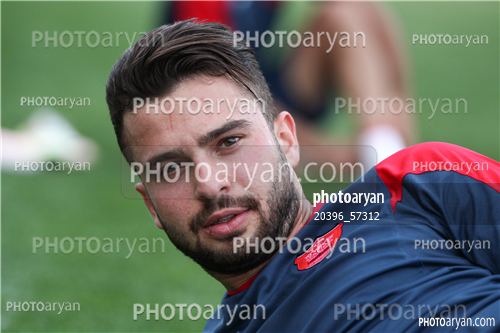 تمرین پرسپولیس در ورزشگاه خیریه عمل 96/02/23-سروش رفیعی,