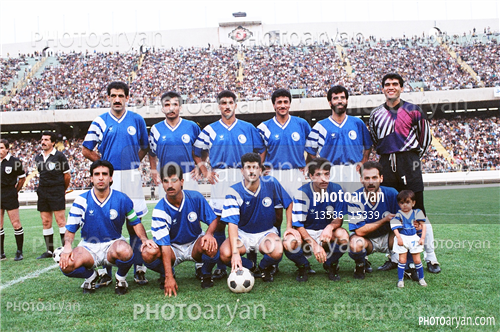 عکس های تیم استقلال دهه 60-احمدرضا عابدزاده Ahmad Reza Abedzadeh,شاهرخ بیانی,