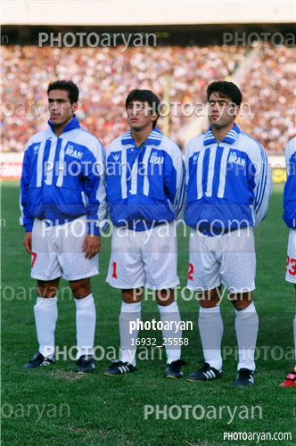 بازیکنان دهه های مختلف فوتبال ایران 1-خداداد عزیزی  Khodadad Azizi,مهدی مهدوی کیا,علیرضا منصوریان,