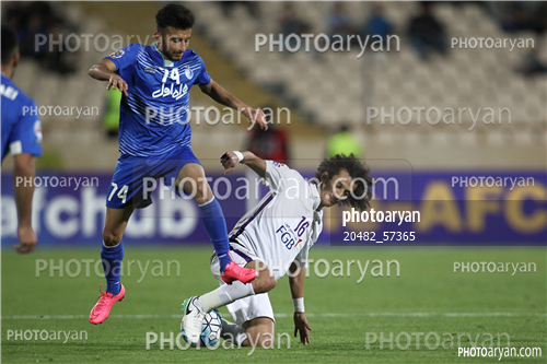 استقلال 1-العین امارات 0 -96/03/01-مجتبی حق دوست,محمد الراقی,