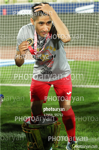جشن قهرمانی تیم فوتبال پرسپولیس 96/01/30-محمد امین آرام طبع,