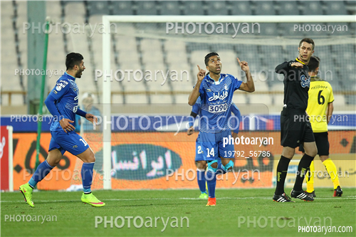 استقلال 2-سپاهان اصفهان 1-96/02/14-فرشید اسماعیلی,بهنام برزای,