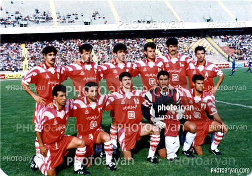 عکس های تیم پرسپولیس دهه 70-احمدرضا عابدزاده Ahmad Reza Abedzadeh,علی دایی  Ali Daei,