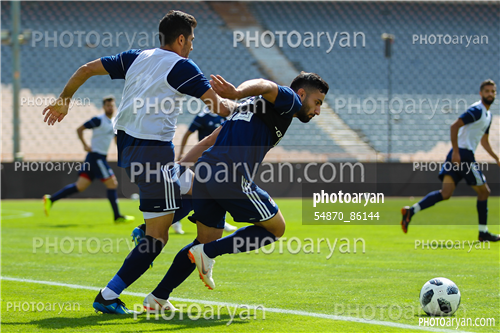 تمرین تیم ملی فوتبال (97/06/16)-