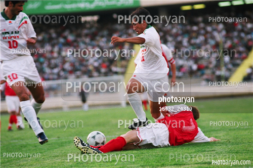 بازیکنان دهه های مختلف فوتبال ایران 2-خداداد عزیزی  Khodadad Azizi,علی دایی  Ali Daei,