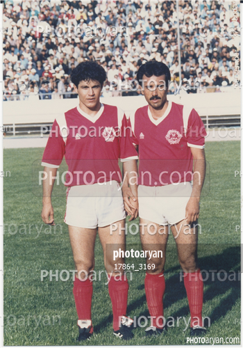 بازیکنان دهه های مختلف فوتبال ایران 3-ضیاء عربشاهی,علی پروین  Ali Parvin,