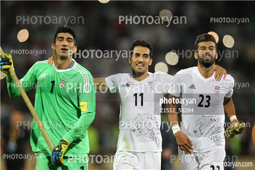 تیم ملی ایران 2-تیم ملی ازبکستان 96/03/22-علیرضا بیرانوند,رامین رضائیان,وحید امیری,