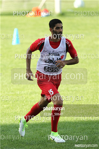 تمرین پرسپولیس  در ورزشگاه شهید کاظمی96/04/07-محمد انصاری,