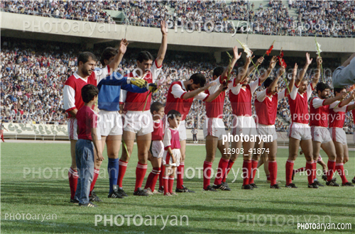 عکس های تیم پرسپولیس دهه 60-حمید درخشان,محمد پنجعلی,وحید قلیچ,علی پروین  Ali Parvin,محمد مایلی کهن,غلامرضا فتح ابادی,