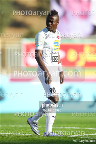 سایپا 0-پرسپولیس 2 (96/08/09)-گادوین منشاGodwin Mensha,