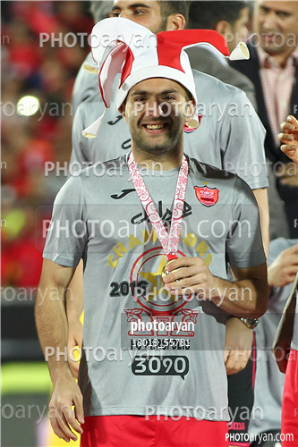 جشن قهرمانی تیم فوتبال پرسپولیس 96/01/30-سامان نریمان جهان,