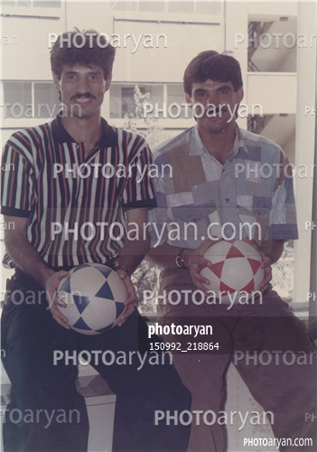 بازیکنان دهه های مختلف فوتبال ایران25 -علی دایی  Ali Daei,بهزاد غلامپور,