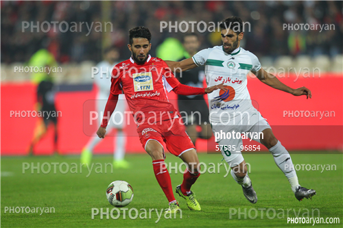 پرسپولیس 1 - ذوب آهن 0 (97/09/13)-بشار رسن,حمید بوحمدان,