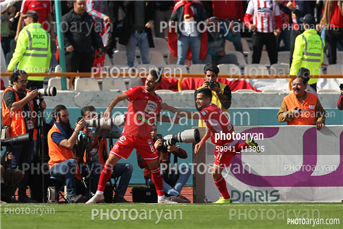پرسپولیس 1-استقلال 0 (98/01/10)-کمال کامیابی نیا,احمد نورالهی,